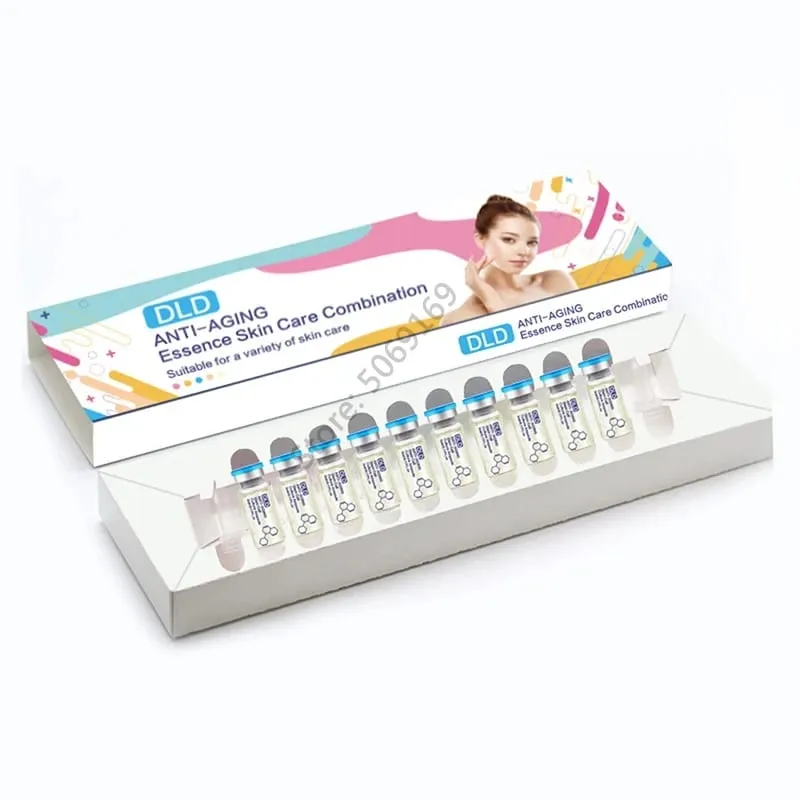 10 Vials Korea BB Cream Glow Essence Beginner Starter Kit Niacinamide Moisturizing Foundation Cream Facial Skin Care