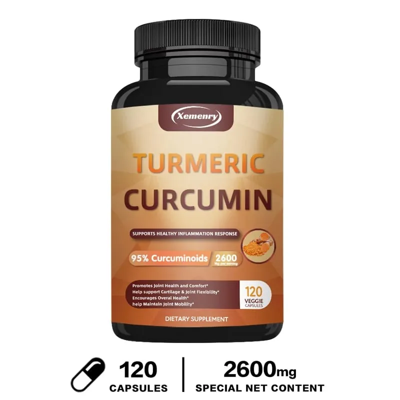 Turmeric Powder Curcumin Supplement Contains 95% Curcumin and Black Pepper Extract — image 9