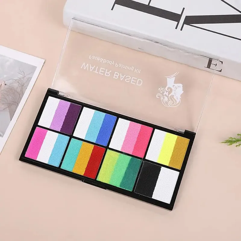 Water-Soluble Rainbow Palette Children's Face Body Makeup Face Stage Pigments Paint Paint Body Makeup Halloween R6N0 — image 4