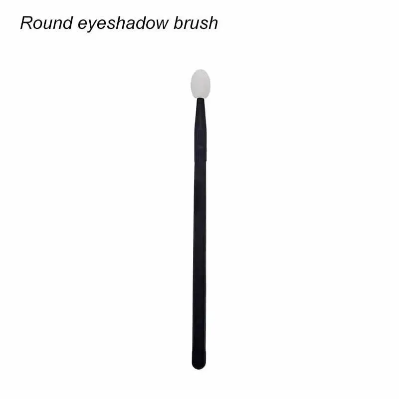 Brochas maquillaje silicone sombra lábio aplicador pincéis de maquiagem delineador lábio escova profissional sombra de olho ferramentas cosméticas