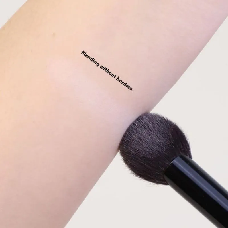 【1 pz Pennello per fard a forma di ventaglio piccolo Pennello per fard in polvere Fard liquido Pennelli per trucco Pennello per fard preciso Strumenti per il trucco】 — image 5