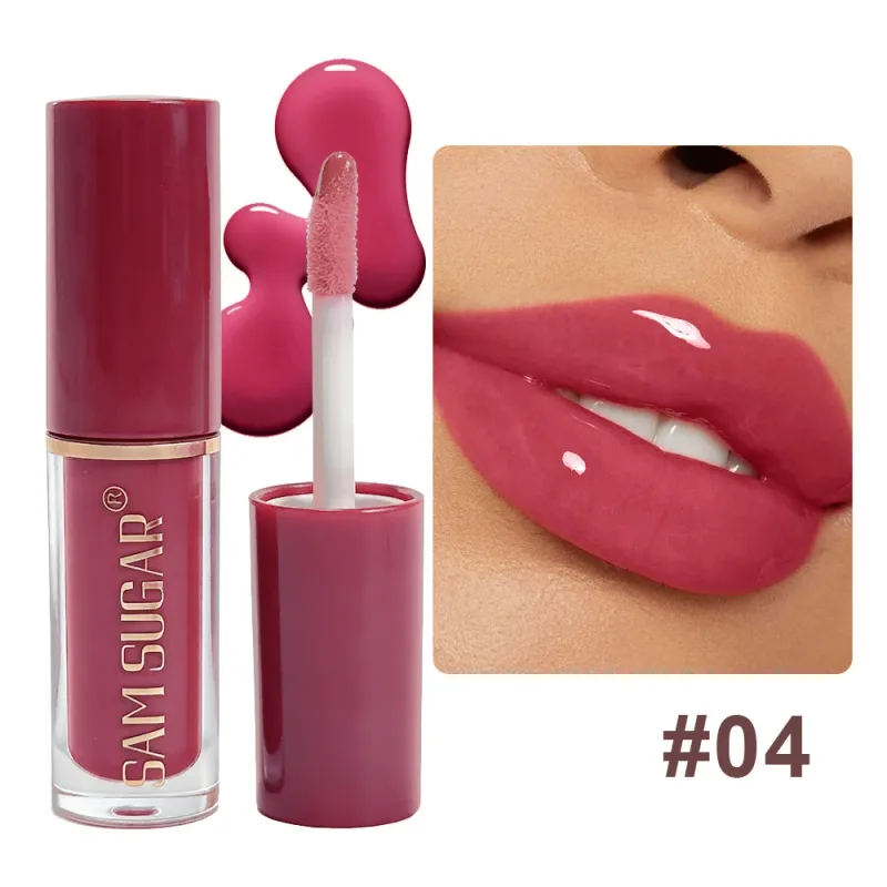 Trasparente Lucido a specchio Lucidalabbra Mini Lucidalabbra Olio Rossetto liquido idratante a lunga durata Dissolvenza Linee labbra Rimpolpante Tinta labbra Trucco — image 7
