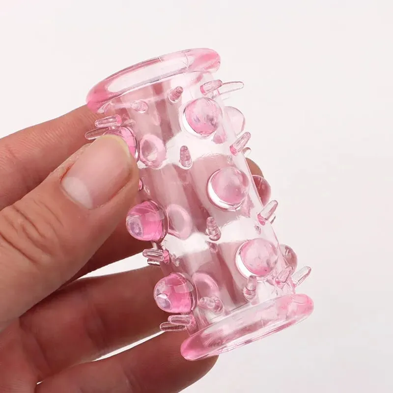 Einstellbare Big Cock Ring Wiederverwendbare Silikon Lange Kondom Penis Hülse Verzögerung Ejakulation Zeit Anhaltende Sex Spielzeug für Männer — image 4