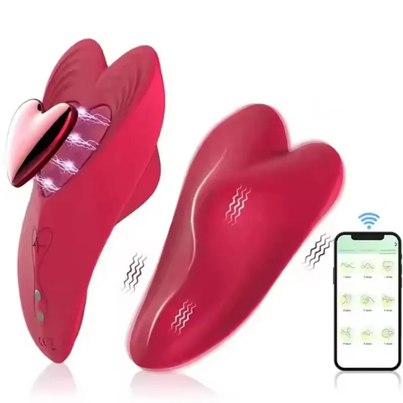 Seluar dalam Penggetar Telur Magnet G-Spot Kuat Kelentit Perangsang Faraj Puting Boleh Dipakai Tukang Urut Mulut Wanita Mainan Seks untuk Wanita