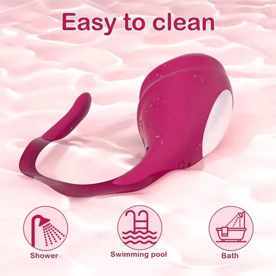 Vibratore vaginale senza fili Controllo app G Spot Massaggiatore vibrante anale Stimolatore indossabile Giocattolo adulto del sesso per coppie — image 6