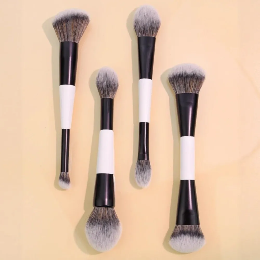 Dual-Ended F4 Contour Face Brush Mehrzweck-Lidschatten-Concealer-Pinsel mit hoher Deckkraft, kosmetischer Beauty-Puder-Rouge-Pinsel — image 4