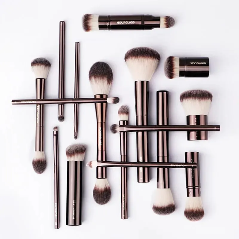 Hourglass Makeup Brushes Powder Foundation Concealer Blusher Bronzer Eye Shadow Eyebrow Eyeliner Sculpting Brush — image 1