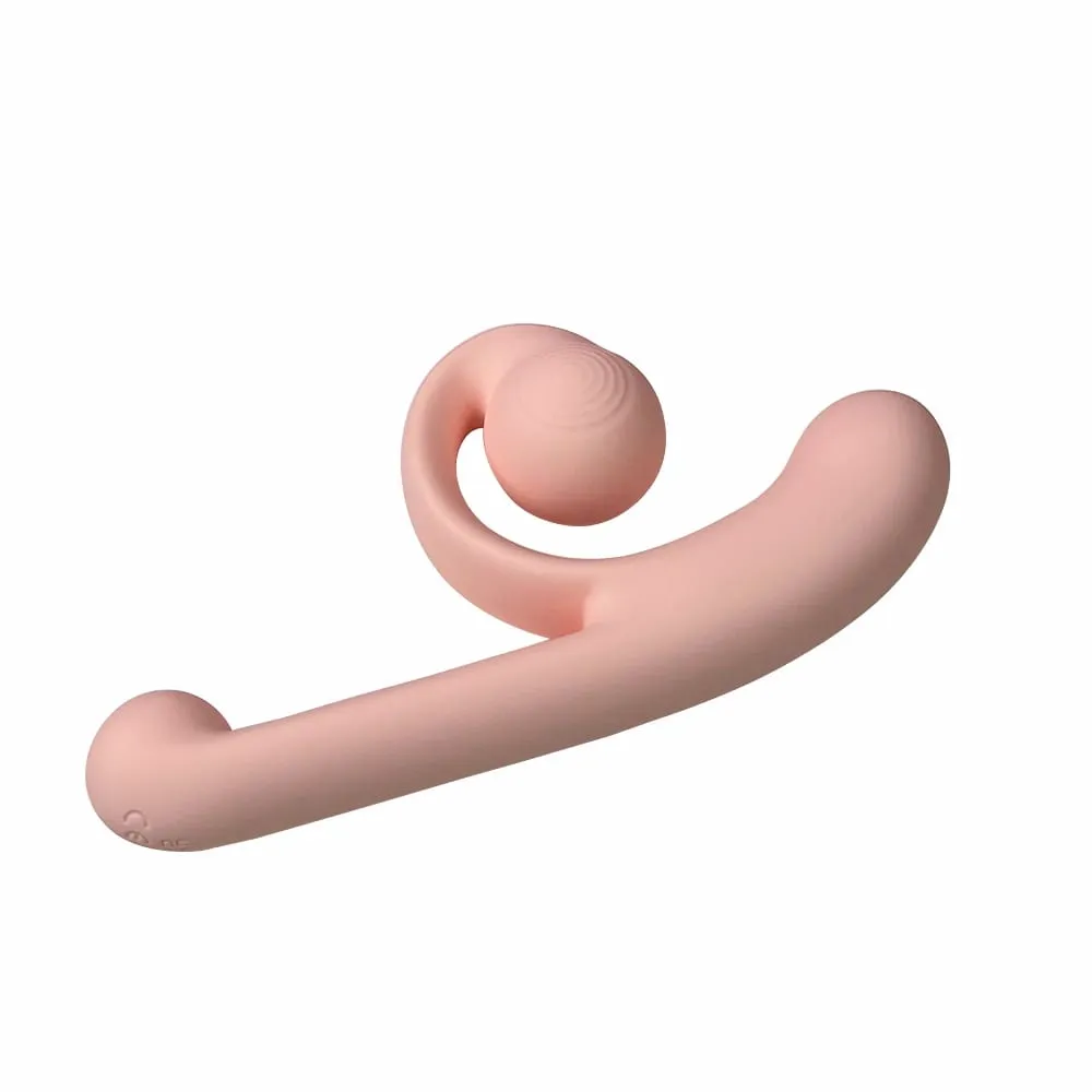 Siput Dildo Vibrator Boleh Laras Clit Fit Penembusan G-Spot Dwi Motor Keseronokan Wanita Mainan Seks Stimulasi Ganda Mainan Cinta 18+ — image 1