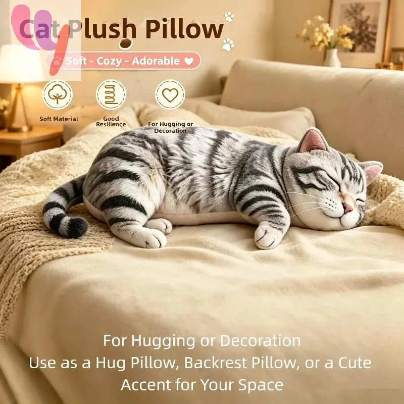 Oreiller en peluche 3D réaliste en forme de cochon, tissu doux et confortable, parfait pour la décoration de canapé, repos au lit, cadeau d'anniversaire pour enfants et adultes