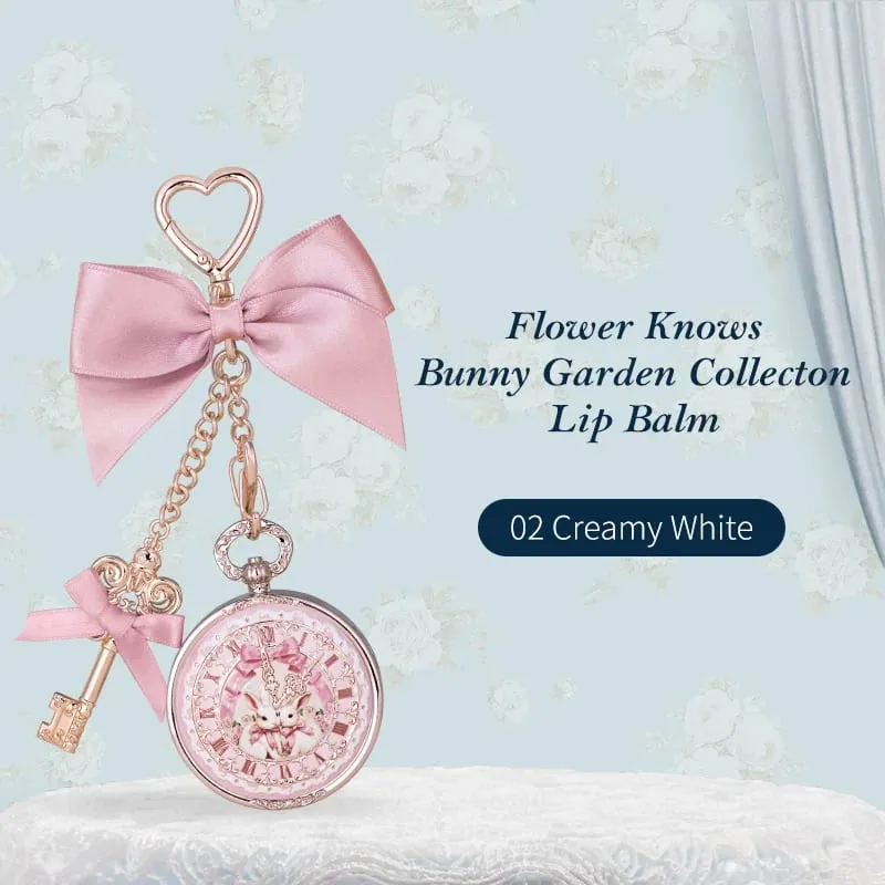 Flower Knows Set Makeup Bunny Garden Collection Set Lip Balm Melembapkan Bibir Vitamin Lip Gloss 2pcs — image 6