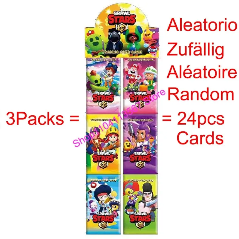 Brawl Stars Random Collect Card Anime Figures Collection Cards Battle Carte Game Entertainment Rare Trading Cards Kid Gift — image 10