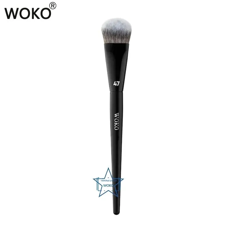 Professional Foundation Powder Highlighter Contour Cream Blush Makeup Brushes Concealer Eyeshadow Smudge Liner Eyebrow Lip Brush — image 9