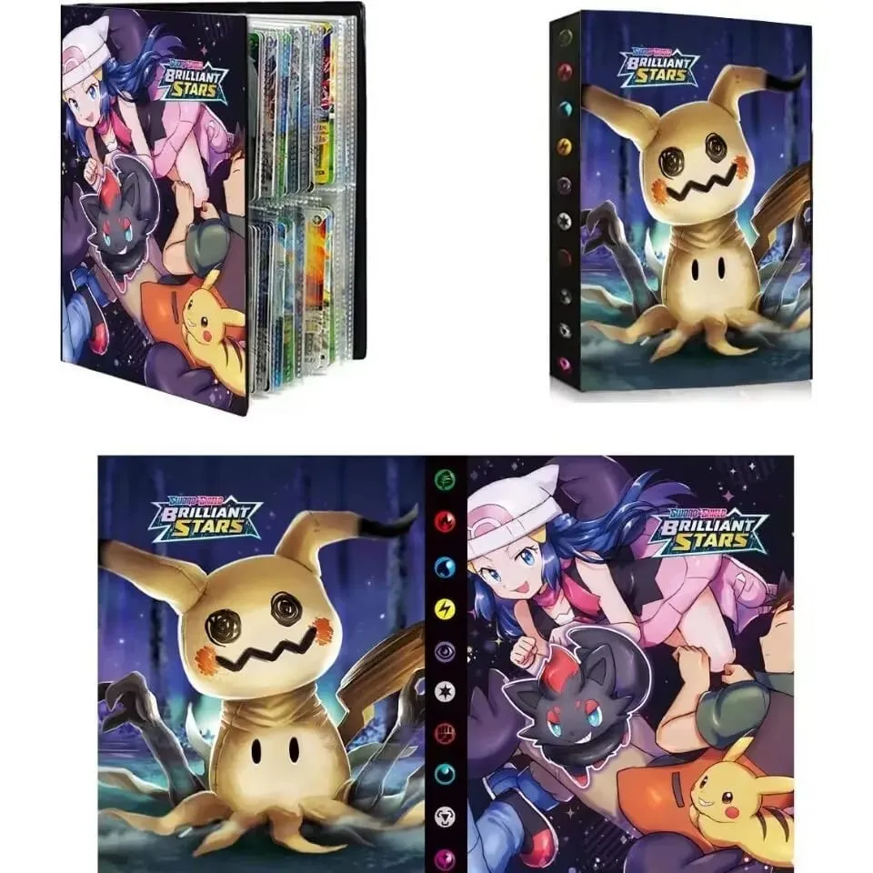 240 adet Yangın Ejderha Kartı ve Diablo-Fire Ejderha Kart Kitabı Charizard Kartları albüm kitap Oyun Kartı VMAX GX Tutucu Bağlayıcı Serisi Hediye — image 9