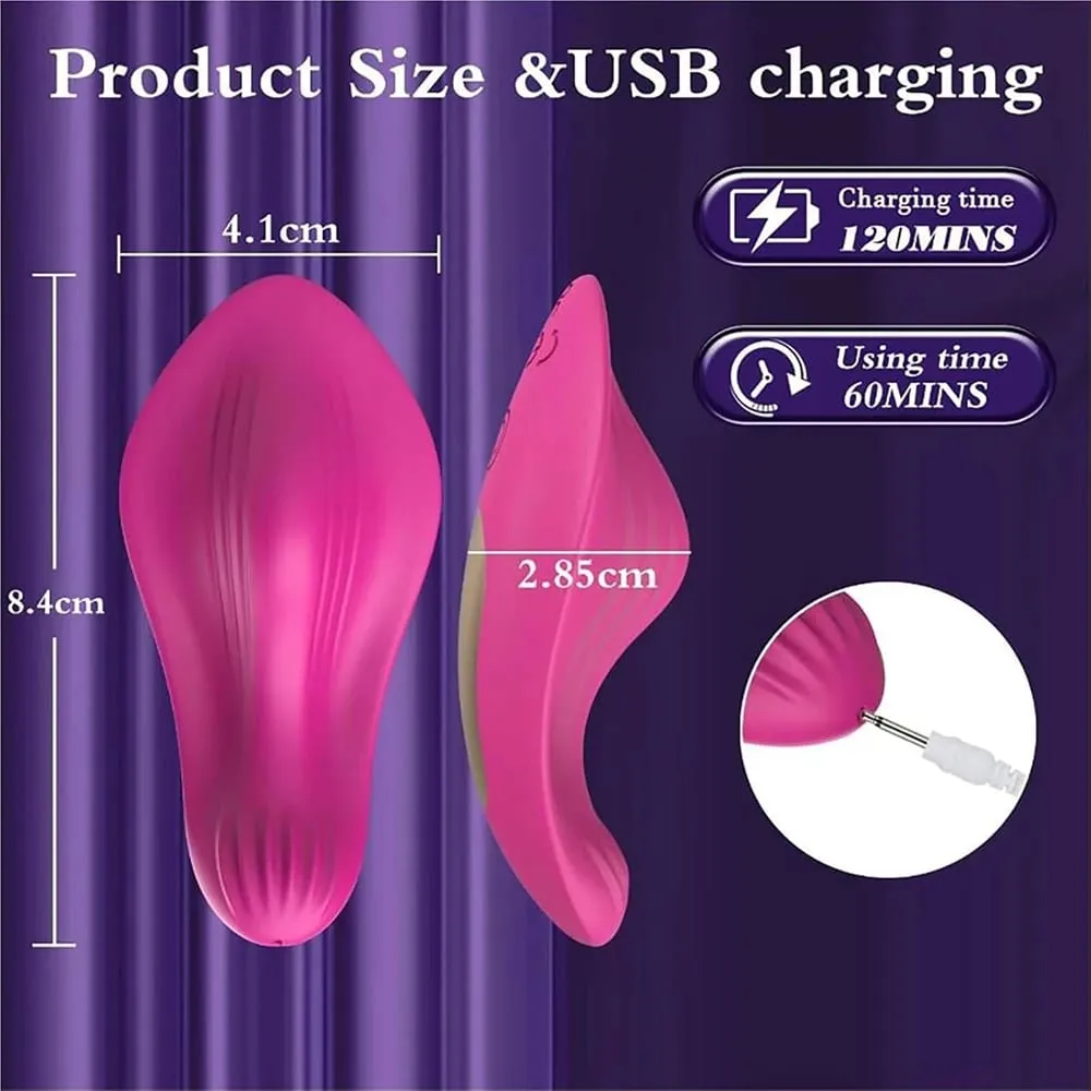 Kawalan APP Vibrator Boleh Dipakai Mini G Spot Faraj Perangsang Klitoris Tukang Urut Telur Bergetar Wanita Mainan Seks Dewasa untuk Pasangan — image 3