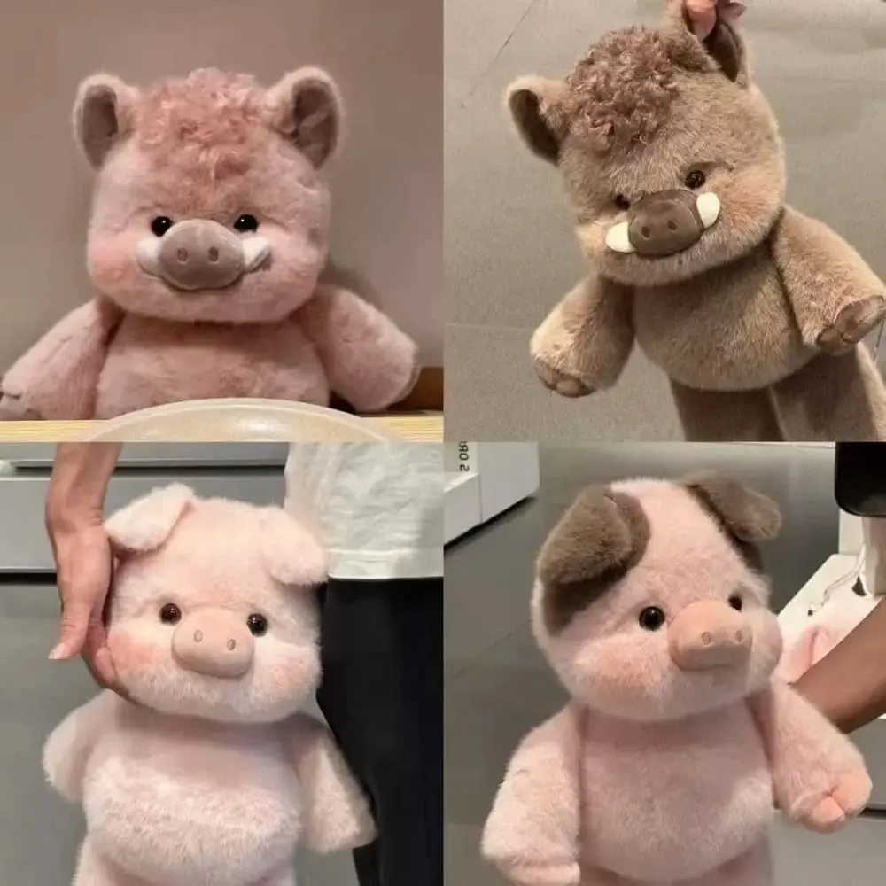 ของขวัญสร้างสรรค์หมูนุ่มตุ๊กตาสัตว์ตุ๊กตาหมอนอารมณ์สนับสนุน 17.7 นิ้วตุ๊กตาสัตว์ตุ๊กตาน่ารักตุ๊กตาหมอน — image 2