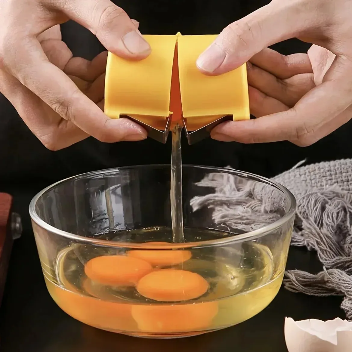 1/3pcs-Nuovo Apriscatole per guscio d'uovo Presse separatore per guscio d'uovo Apriscatole portatili da cucina Frantoio per guscio d'uovo portatile per uso domestico — image 8