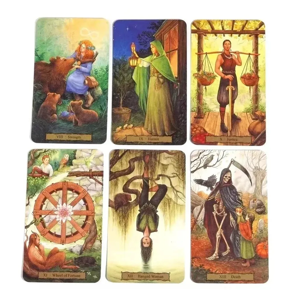 Tarot du jardin de la sorcière, jeu de divination, jeux de société, Tarot Oracle Deck, version anglaise complète, mystérieuse — image 2