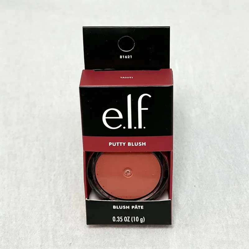 Elf Putty Blush Single Matte Cream Blush Dual-ใช้เป็นครีมอายแชโดว์ โทนสีอ่อนธรรมชาติสำหรับการแต่งหน้าบนใบหน้าทุกวันได้อย่างง่ายดาย — image 13