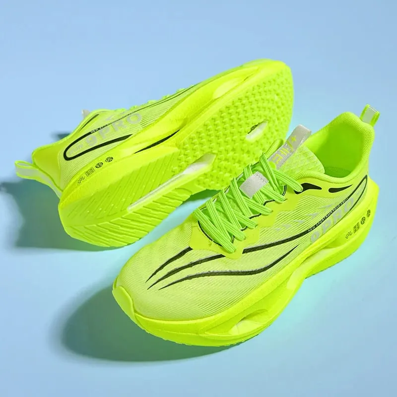 Men Running Shoes Cushion Stable Lightweight Sport Shoes Mesh Breathable Casual Sneakers Women Non-slip Outdoor Athletic Shoes — image 8