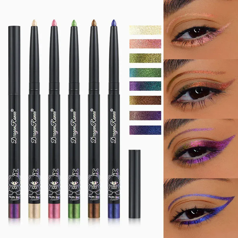 Chameleon อายไลเนอร์เจลปากกากันน้ำ Chameleon อายแชโดว์ดินสอยาว MultiChrome อายไลเนอร์ Glitter ไฮไลท์ Eye Makeup — image 3