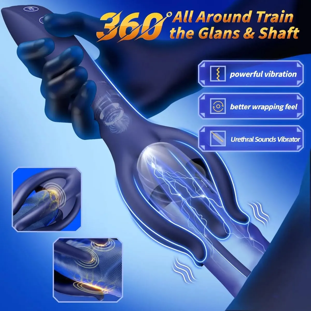 Harnröhrengeräusche Dilatator Vibratoren für Männer Penis Plug Katheter Medizinische Verzögerung Exerciser Männlicher Masturbator Sexspielzeug Erwachsene 18 Erotik — image 2