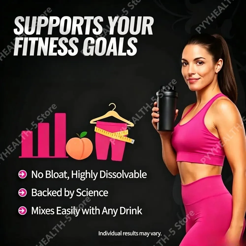 Creatina monoidrato in polvere per donne con peptidi di collagene BCAA L-glutammina senza aroma Supporto fitness quotidiano 30 porzioni — image 5