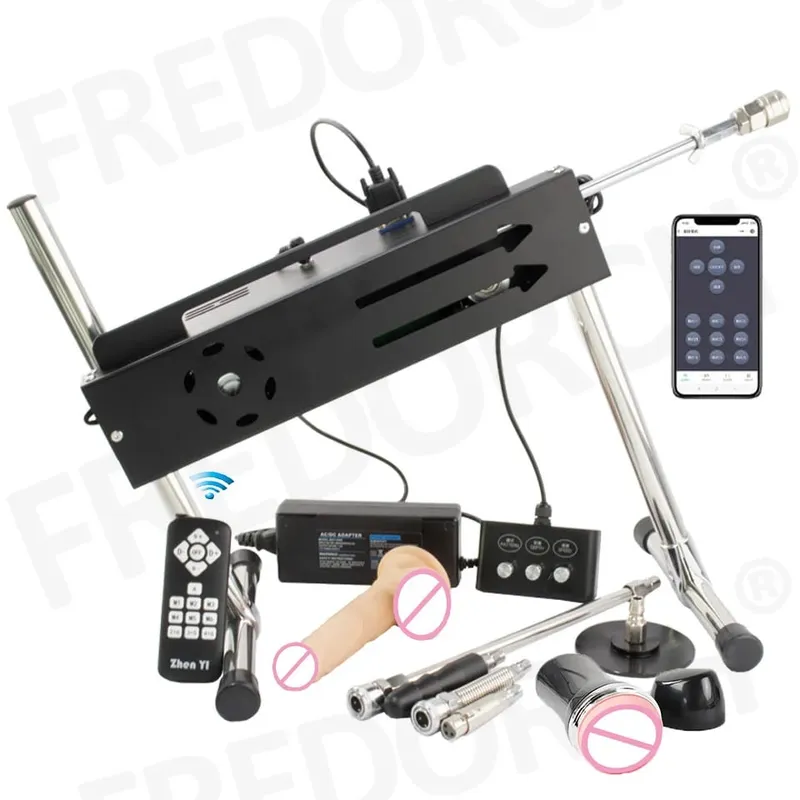 200W Leistungsstarke Sexmaschine F21S APP/Kabellose/Kabelgebundene Steuerung mit Dildoaufsätzen für Frauen Männer Automatische Masturbation Sexspielzeuge — image 11