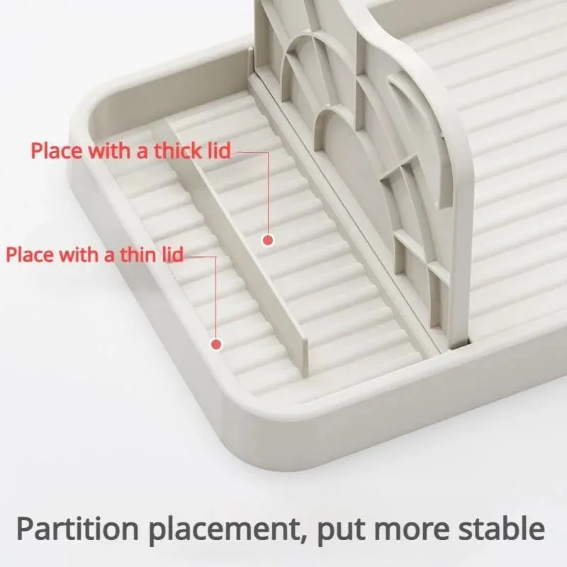 Soporte multifuncional para tapa de olla, soporte para cuchara, soporte para tapa de olla, espátula, cuchara para sopa, estante de almacenamiento, accesorios de cocina — image 7