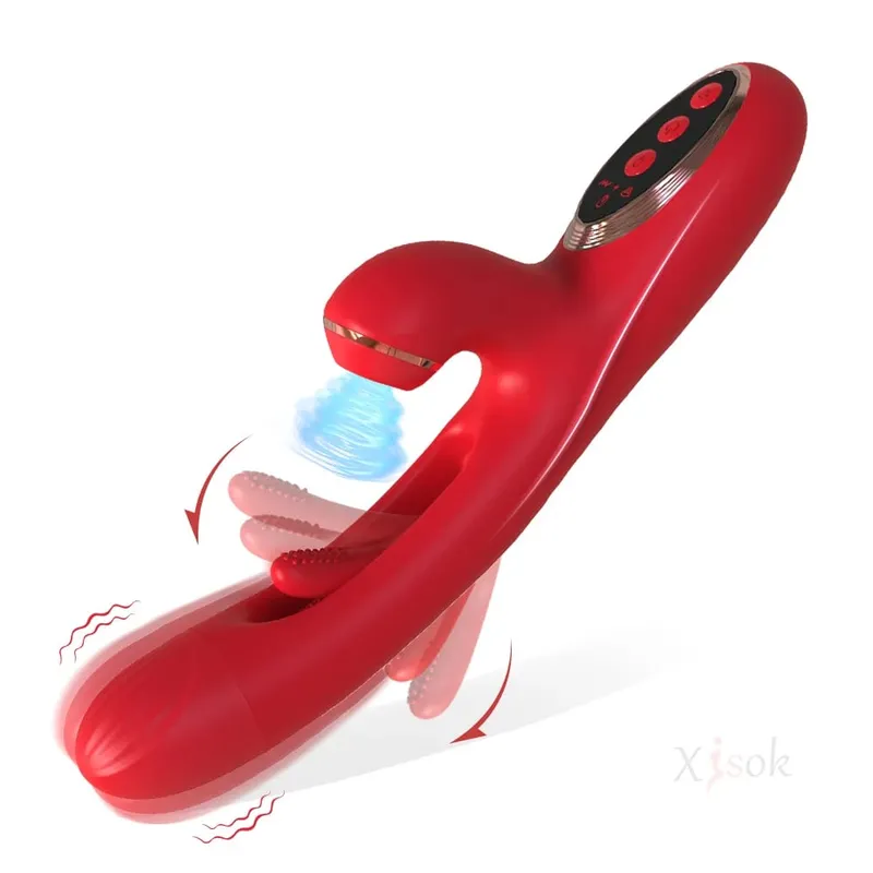 Vibromasseur à succion pour femmes, stimulateur de Clitoris et de point G, gode, masseur vaginal, jouets sexuels vibrants pour femmes adultes de 18 ans et plus — image 8