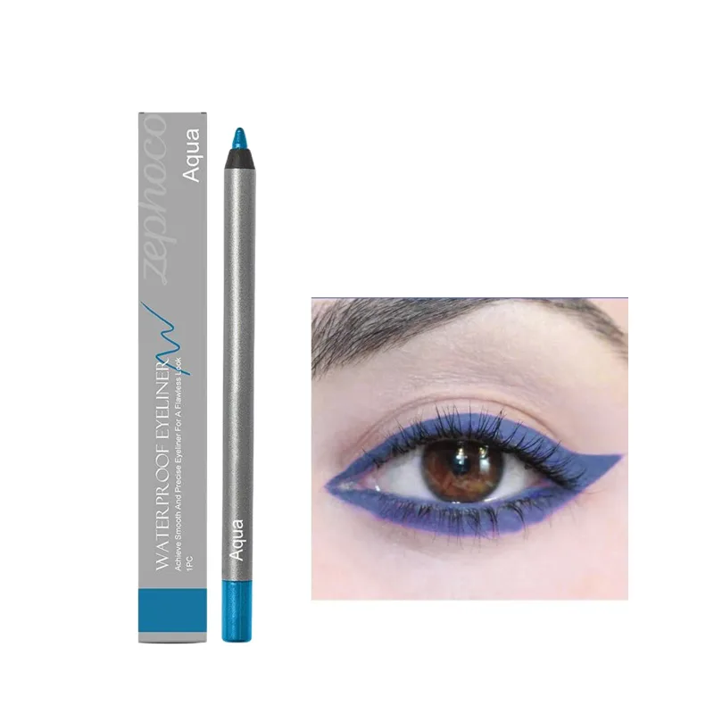 ปากกาอายไลเนอร์กันน้ำธรรมชาติ Outline Line Quick-Drying เริ่มต้น Eye แต่งหน้า Anti Smudge อายไลเนอร์แต่งหน้าเครื่องสำอาง — image 9