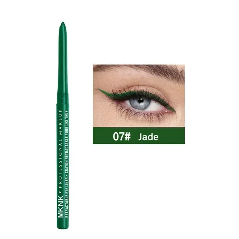 Crayon Eyeliner Gel noir imperméable, 8 couleurs, résistant aux taches, longue durée, maquillage pour les yeux adapté aux débutants, stylo à haute teneur en pigments — image 14
