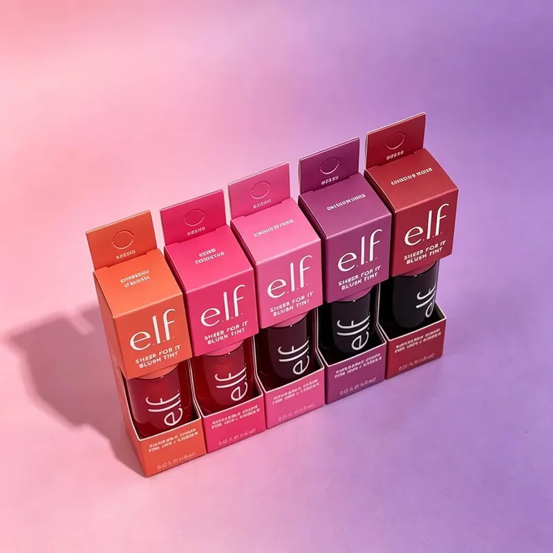 Elf New Sheer For It Blush Tint Dual-Use Liquid Blush Lip Gloss Sheer Tone Smooth Texture Nice Glow For Lip Cheek Daily Makeup — image 4