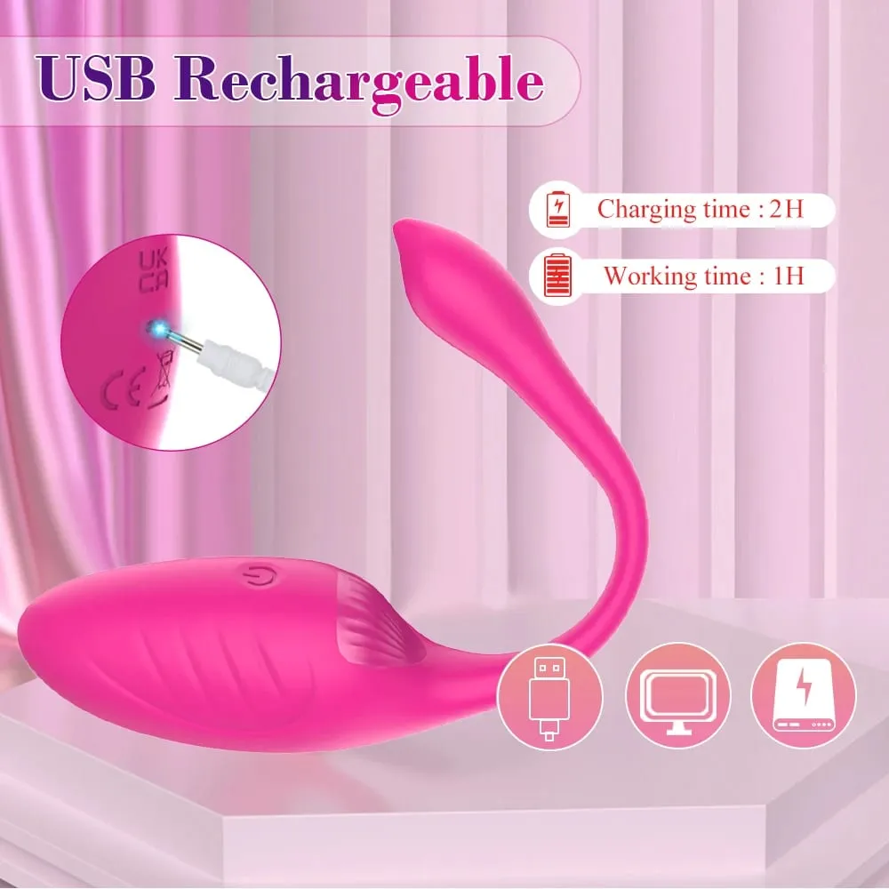 G Spot Vibrators Dálková aplikace Bluetooth Control Kalhotky Vibrační Egg Clit Anální masáž Sexuální hračky pro ženy Sexuální stimulátor — image 3