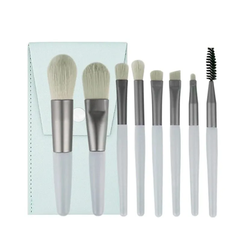 13/8 stk bløde fluffy makeup børster sæt til kosmetik Foundation Blush Powder Øjenskygge Kabuki Blending Makeup børste skønhedsværktøjer — image 14