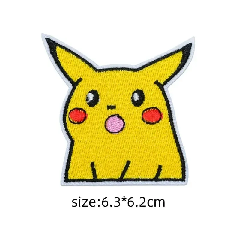 30 Stijl Doek Patch Pikachu Charizard Kleding Stickers Naaien Borduren Patches Applique Ijzer Op Kleding Cartoon Diy Kledingstuk — image 38