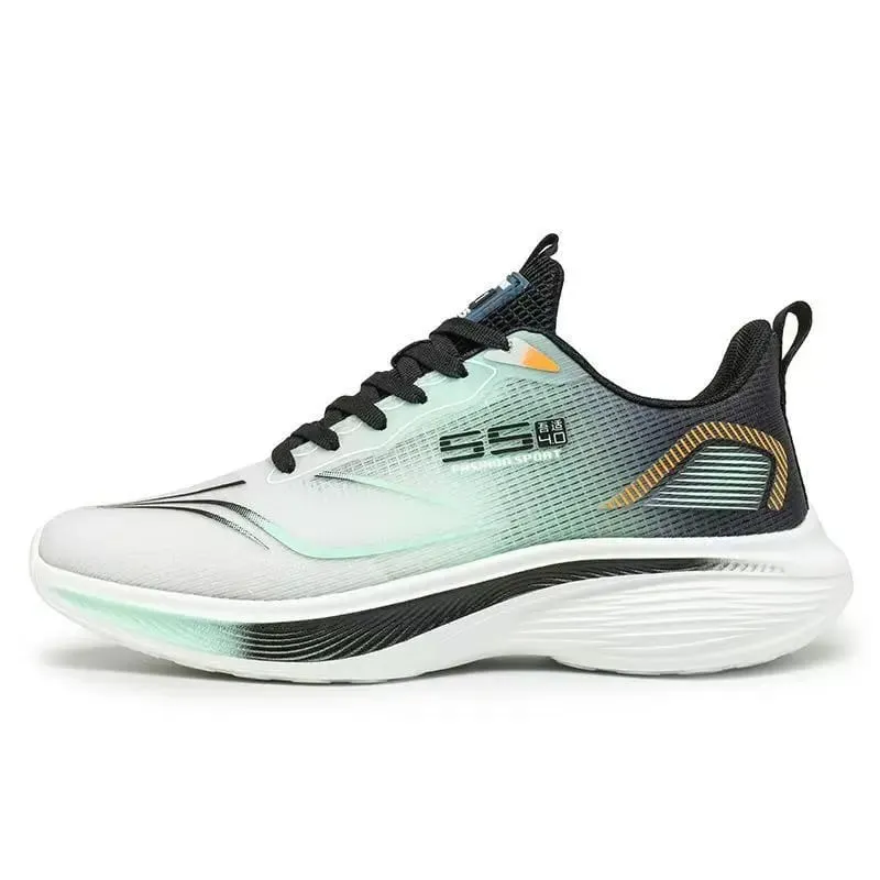 Forår sommer nye mænd afslappede komfortable sko enkle snørebånd Lette herresneakers moderigtige alsidige løbesko — image 8
