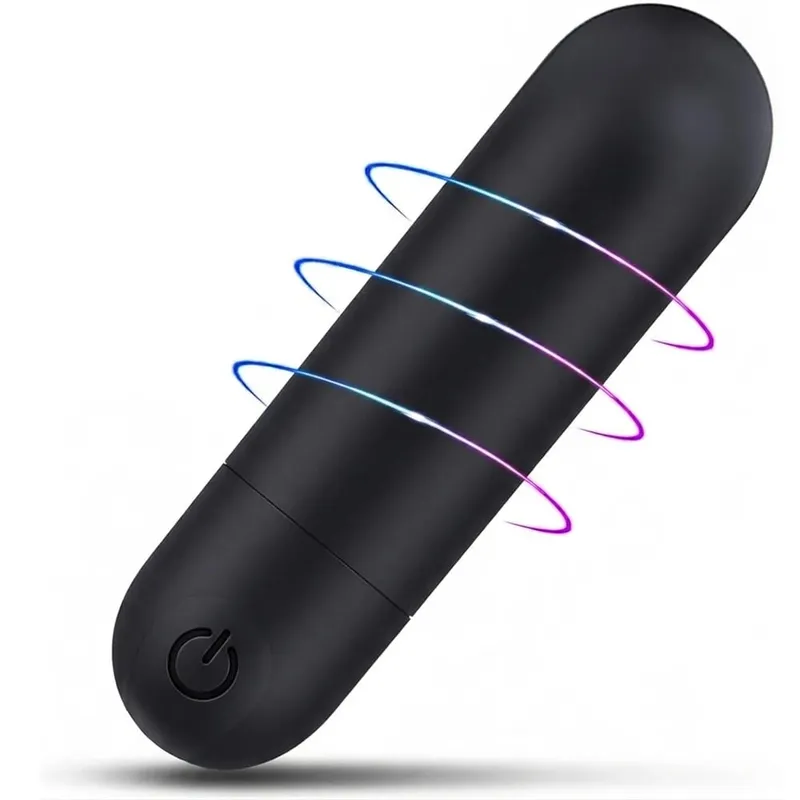 Silikon Peluru Vibrator Puting Wanita Klitoris Stimulator Mini Vagina Anal Pijat Sepenuhnya Tahan Air Dewasa Seks Mainan untuk Wanita