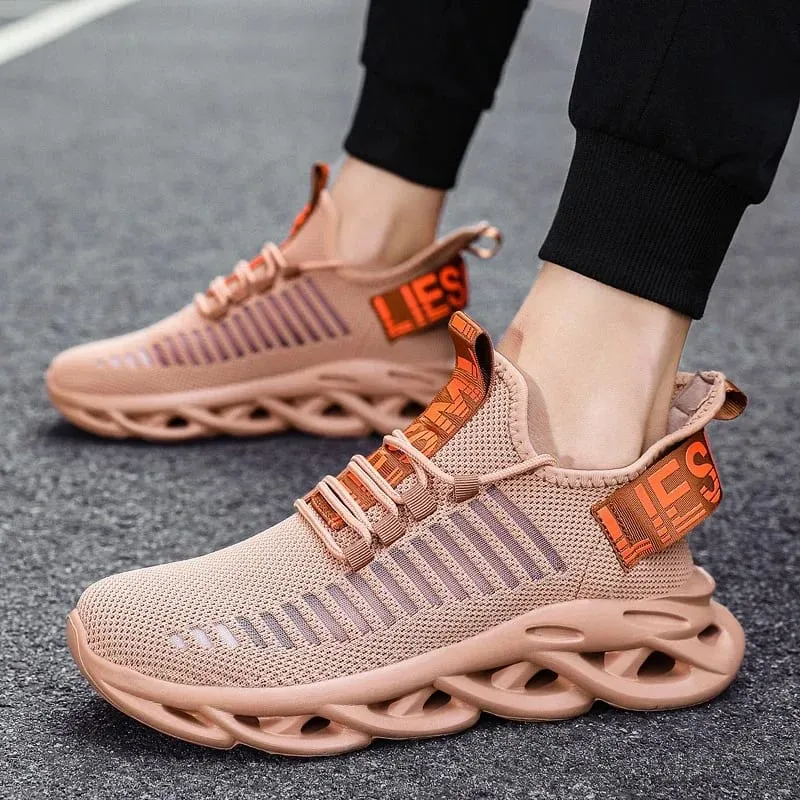 Männer Schuhe Bequeme Beiläufige Turnschuhe Atmungsaktive Plattform Laufschuhe Mann Mesh Tenis Sport Schuhe Waling Tenis Masculino