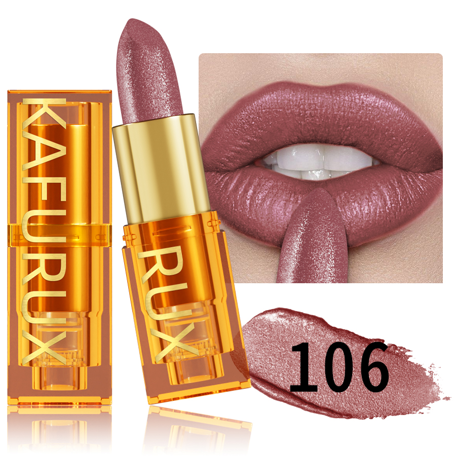 16Colors Bold & Intense Glitter Shiny Metallic Lipstick Lip Tint Long Lasting Lip Senior Matte Lip Makeup Gifts for Women Cosme — image 12