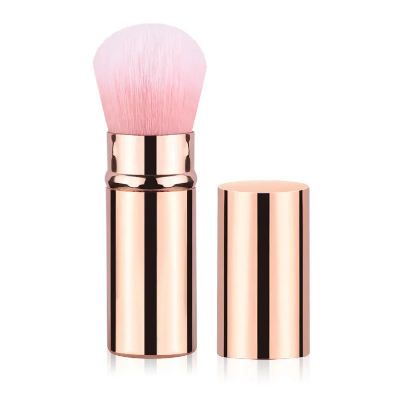 1 pçs pincéis de maquiagem retrátil pó fundação mistura blush rosto kabuki escova maquiagem compõem ferramentas cosméticas — image 13