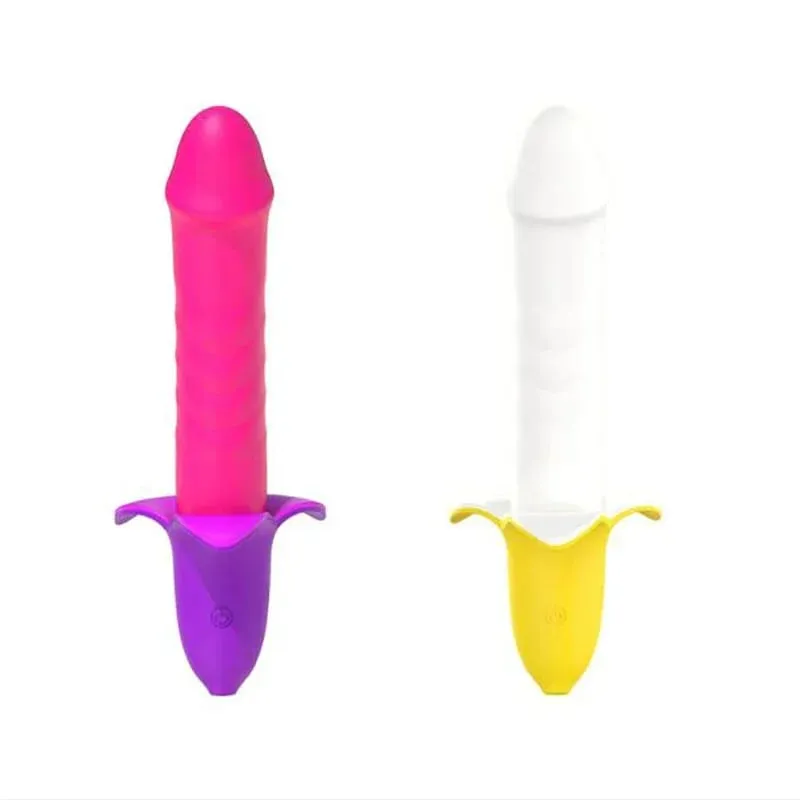 Vibratore a banana 10/8 frequenza ricarica USB stimolatore clitorideo punto G forte dildo massaggiatore morbido giocattoli adulti del sesso per le donne — image 3