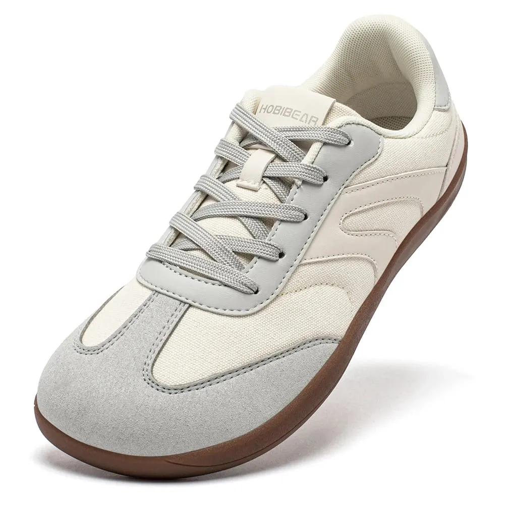 Scarpe da ginnastica a punta larga a piedi nudi Scarpe da ginnastica minimaliste unisex a goccia zero Sneaker da passeggio con lacci antiscivolo — image 2
