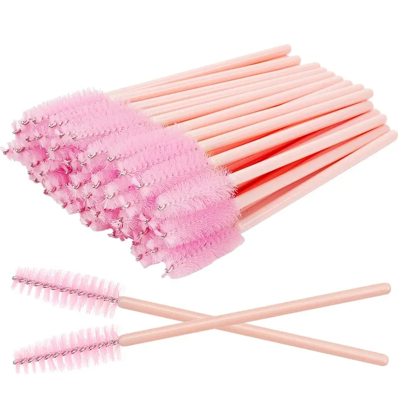Applicateur de Mascara jetable en Nylon, brosses à cils pour Extension de cils, outils de maquillage pour femmes, 50 pièces — image 8