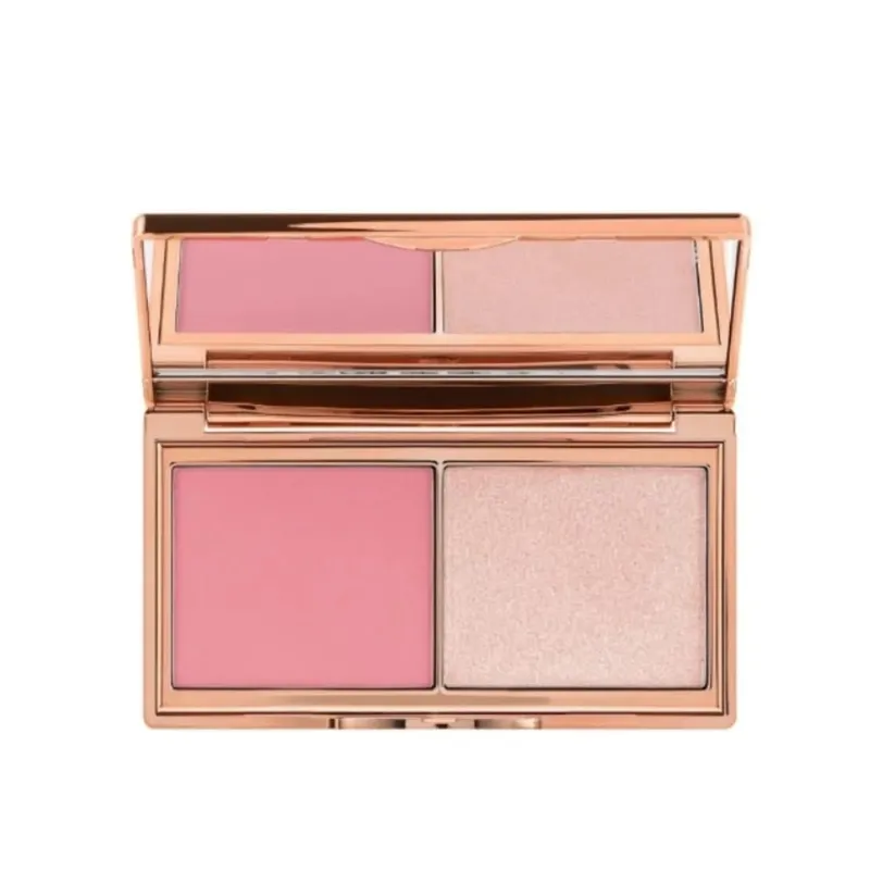 Charlotte Tilbury Eye Shadow Disk Love 2-Colors Powder Blusher Star Pink Powder Blusher Highlight 6-colors Super Nudes Easy Eye — image 15