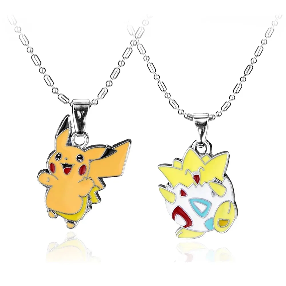 Collana con ciondolo a sfera Cartoon Pokémon Periferia Pikachu Accessori per donne Uomini Regali — image 2
