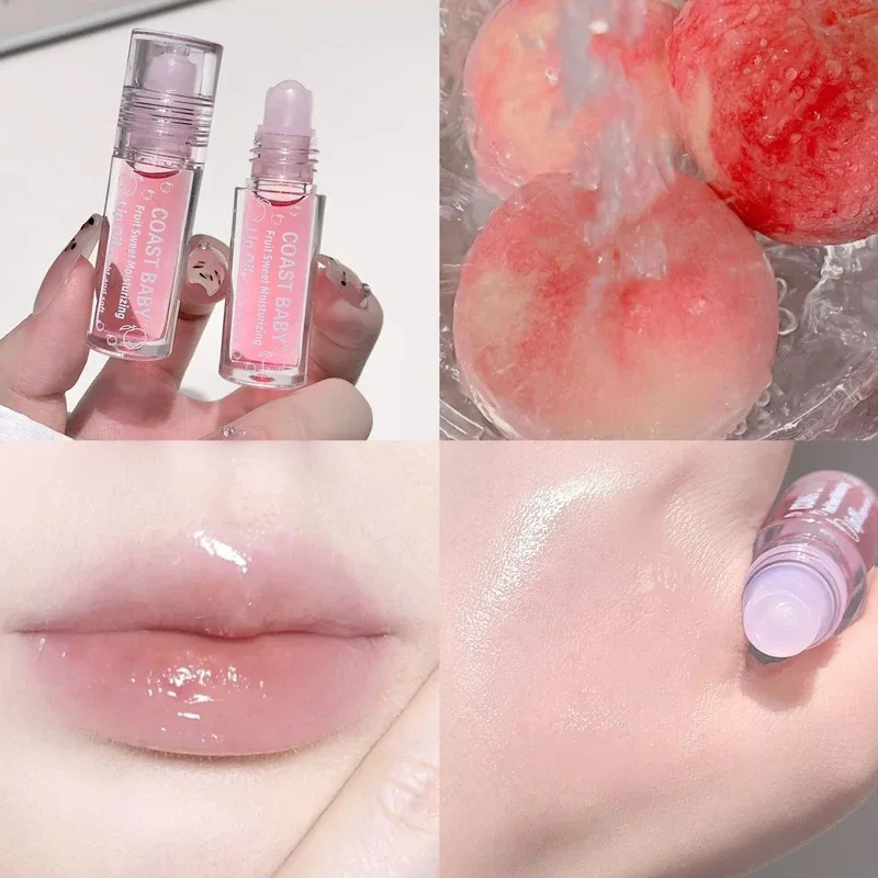 1 Pièces Hydratant Longue Durée Gelée Hydratante Brillant À L'eau Miroir Brillant À Lèvres Transparent Incolore Lèvres Soins Huile À Lèvres Cosmétiques — image 4