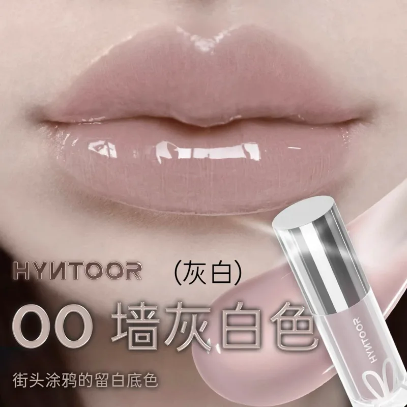 Hyntoor Black Lipgloss Glitter Gothic Gincu Set Dwi Warna Perak Matte Berkhasiat Dark Satin Metalic Kesan Berasap Harian — image 8