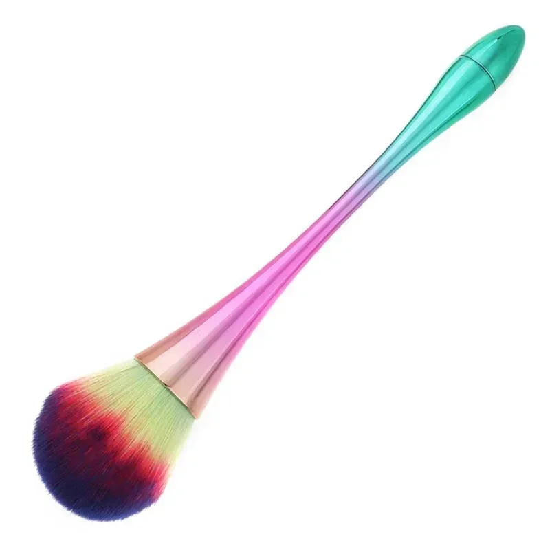 Rose Gold Powder Blush Makeup Brushes Professional Make Up Brush Soft Hair Large Nail Dust Cleaner Manicure Cosmetic Beauty Tool — image 8