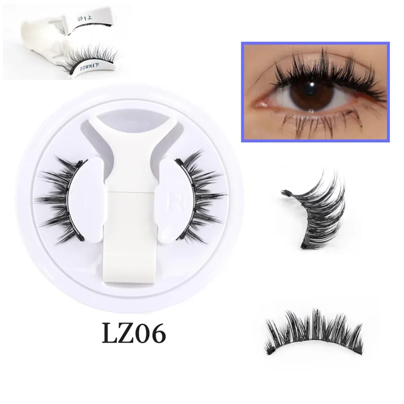 1 Pair New Magnetic Eyelashes Set With Tweezers Makeup Natural Light Eyelash Extension Tools Reusable False Eye Lashes — image 9
