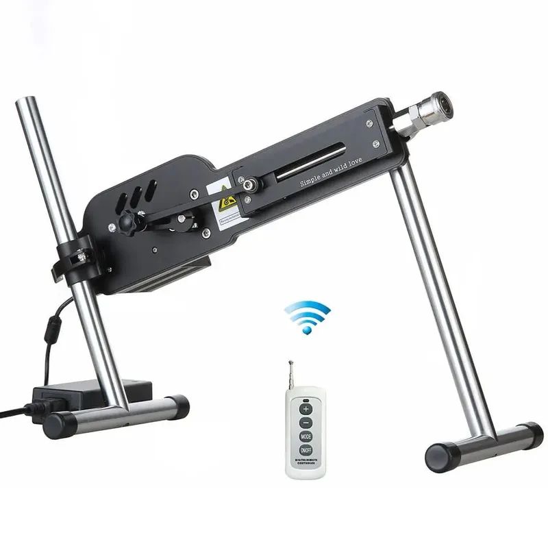 שדרוג מכונת סקס עם שלט רחוק Super Silent Ultra Adjustable Vac U Lock 30db 70W מכונת אהבה עם Big D חינם